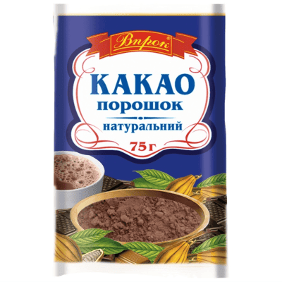 Какао 75гр впрок