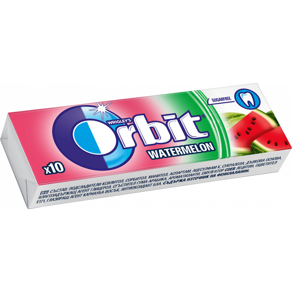 Дъвки Orbit Диня Драже