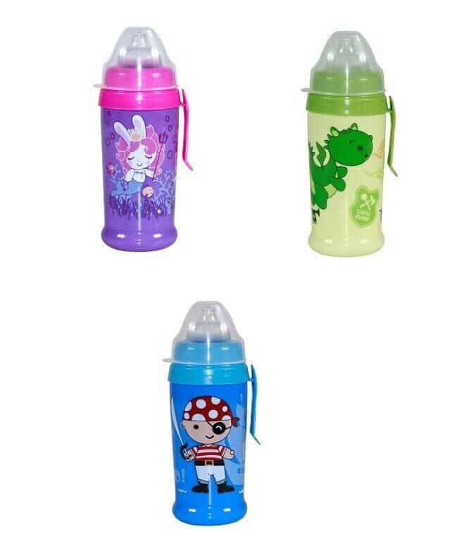 Бутилка с дръжка и мек накрайник Lorelli 350 мл