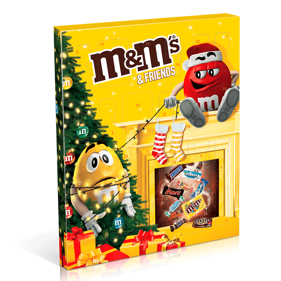 Коледен календар M&M & Friends 361гр