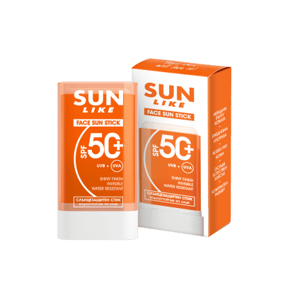 Стик слънц.Sun Like за лице SPF50+ 20гр