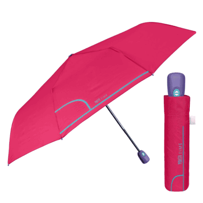 Чадър дамски мини ръчен perletti