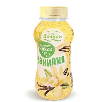 Прясно мляко Балкан ванилия 250мл