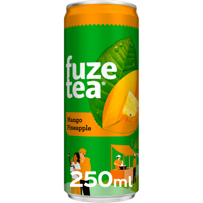 Студен чай Fuzetea манго ананас кен 0.25л