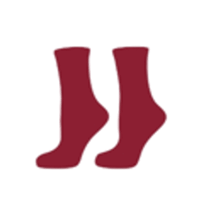 Чорапи 3/4 памук happy foottopia