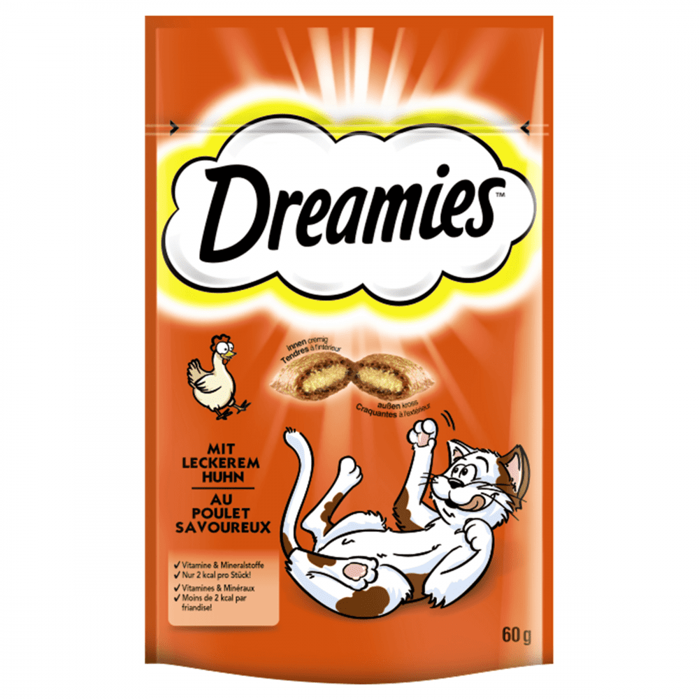 Храна за Котки Dreamies Пиле 60гр