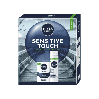 К-т Nivea Men Sens.балсам+пяна за бръснене