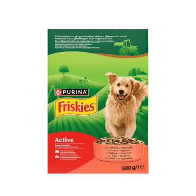 Храна Friskies актив суха куче 500 гр.