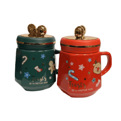 Коледна чаша с капак ЧНГ