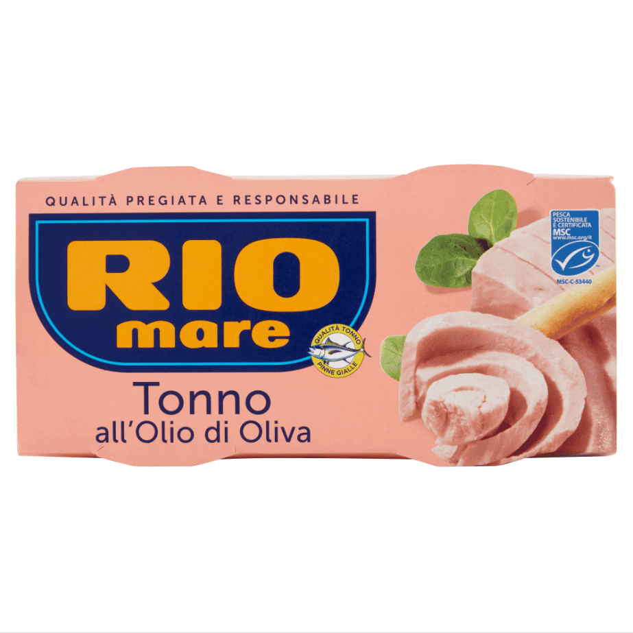 Риба тон Rio Mare в зехтин 2х160гр