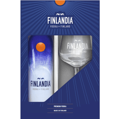 Водка Finlandia 0.7л + копа чаша