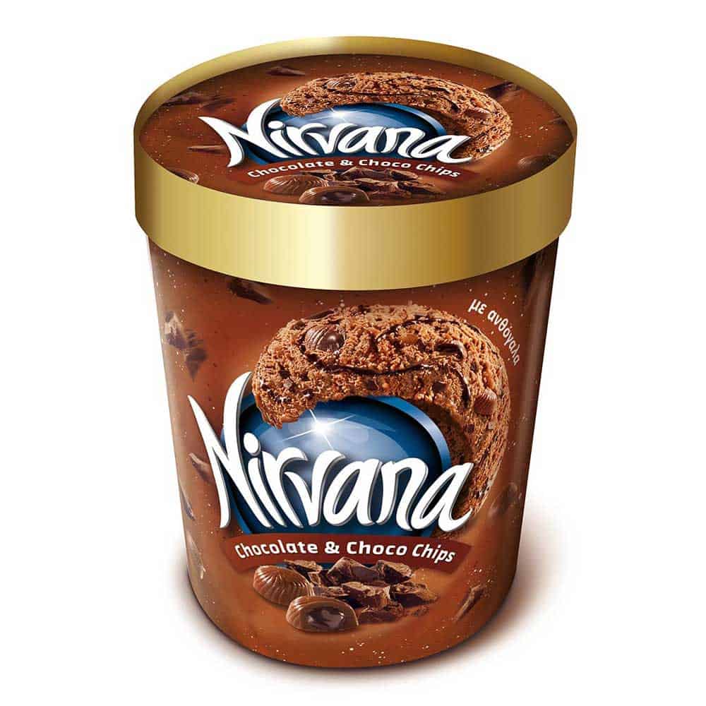 Сладолед Nirvana Loaded Choco&Chip 365гр