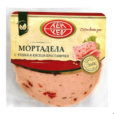 Мортадела Кен слайс 15гр