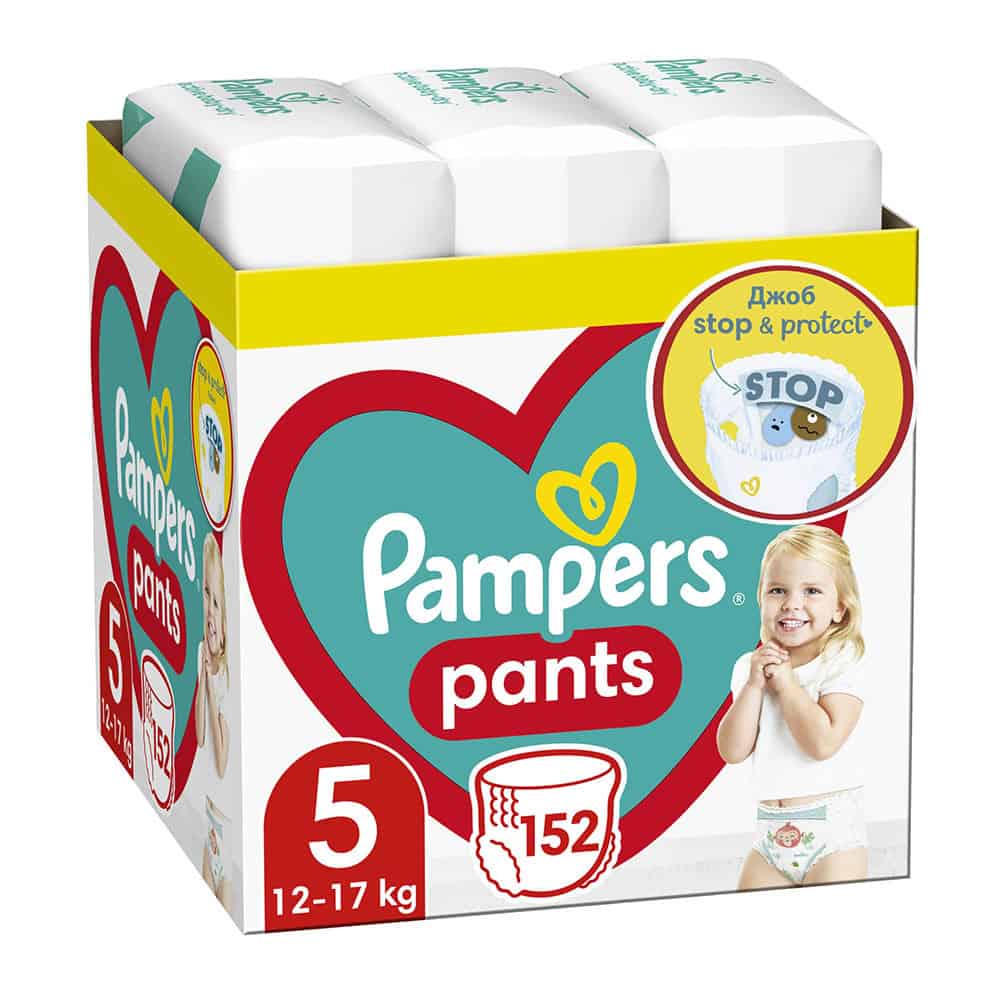 Гащички Pampers MSB S5 джуниър 152бр