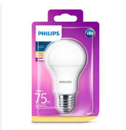 Led крушка Filips 11W E27 жълта