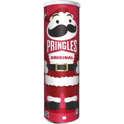 Чипс Pringles коледен оригинал 185гр