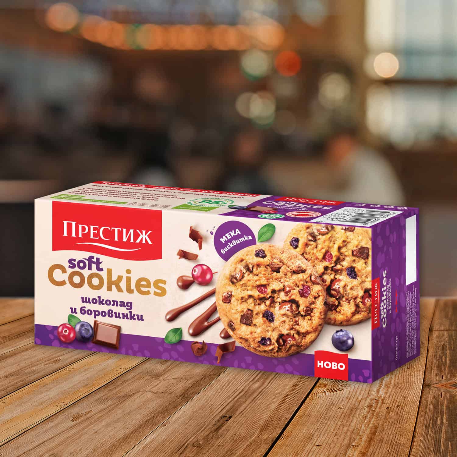 Б-ти Престиж Soft Cookies ш-д и б-ки 120гр