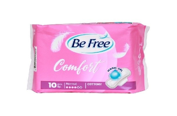 Превръзки Be Free комфорт дн.памук 10бр