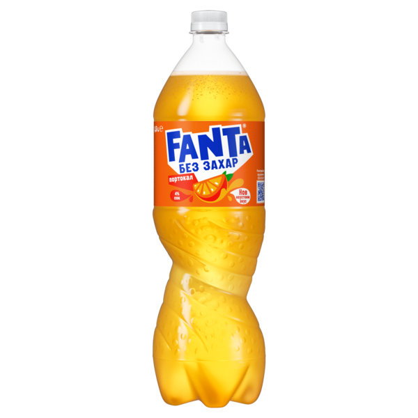 Fanta Портокал Zero 1.5л 