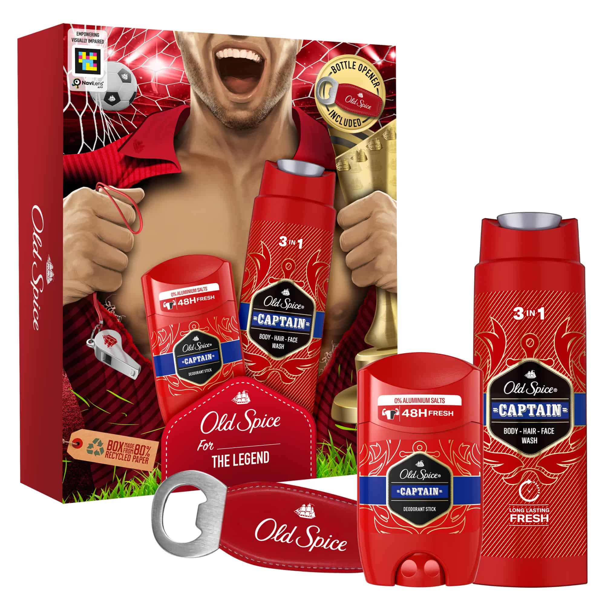 К-т Old spice Captain дг+стик+отварачка