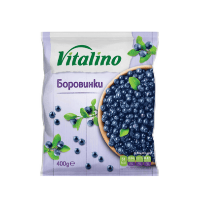 Замразени боровинки Vitalino 400гр