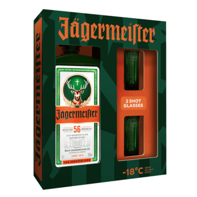 Ликьор Jagermeister 0.7л + 2 шот чаши
