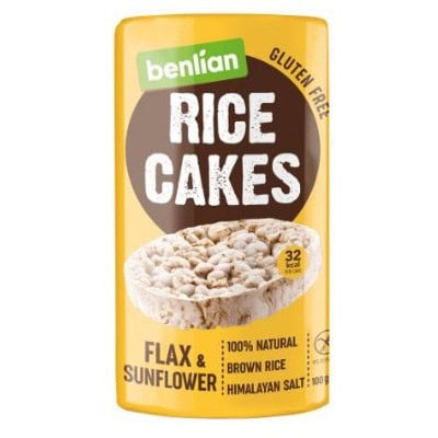 Ор.снакс Benlian с лен./слънч. семе 100гр