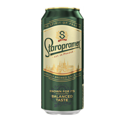 Бира Staropramen кен 0.5л