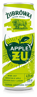 Коктейл Zubrowka apple Zu 4.5% 0.33л