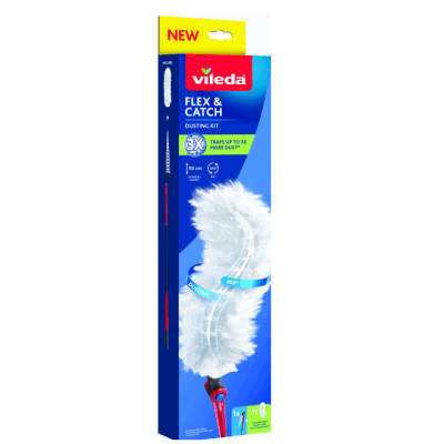 Vileda flex and catch с дълга дръжка
