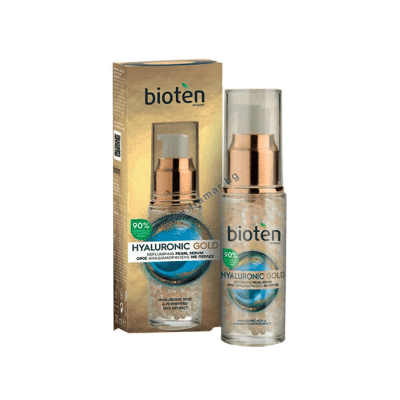 Серум Bioten околоочен хиалурон голд 15мл