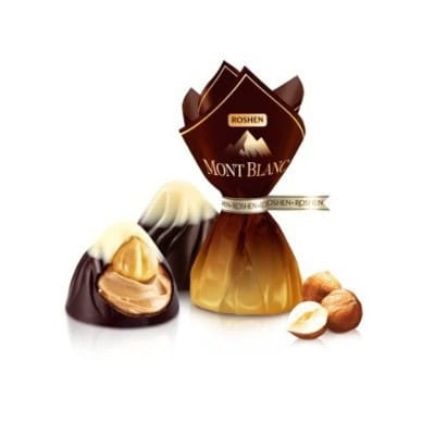 Бонбони рошен мон блан цял лешник