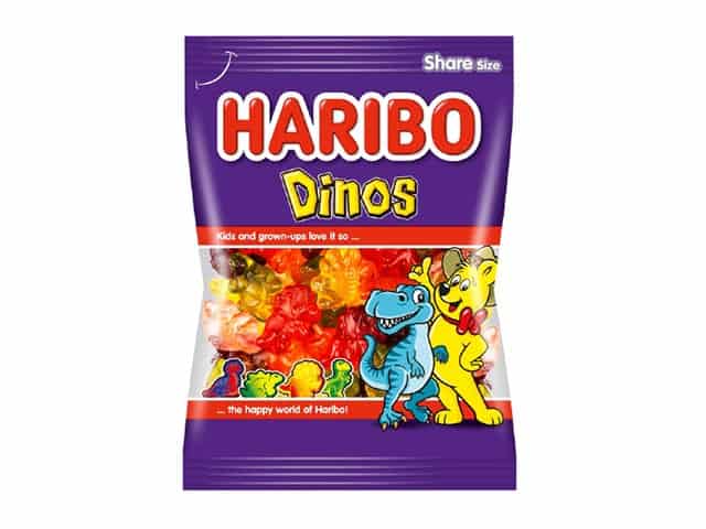 Бонбони Haribo динозаври 100 гр