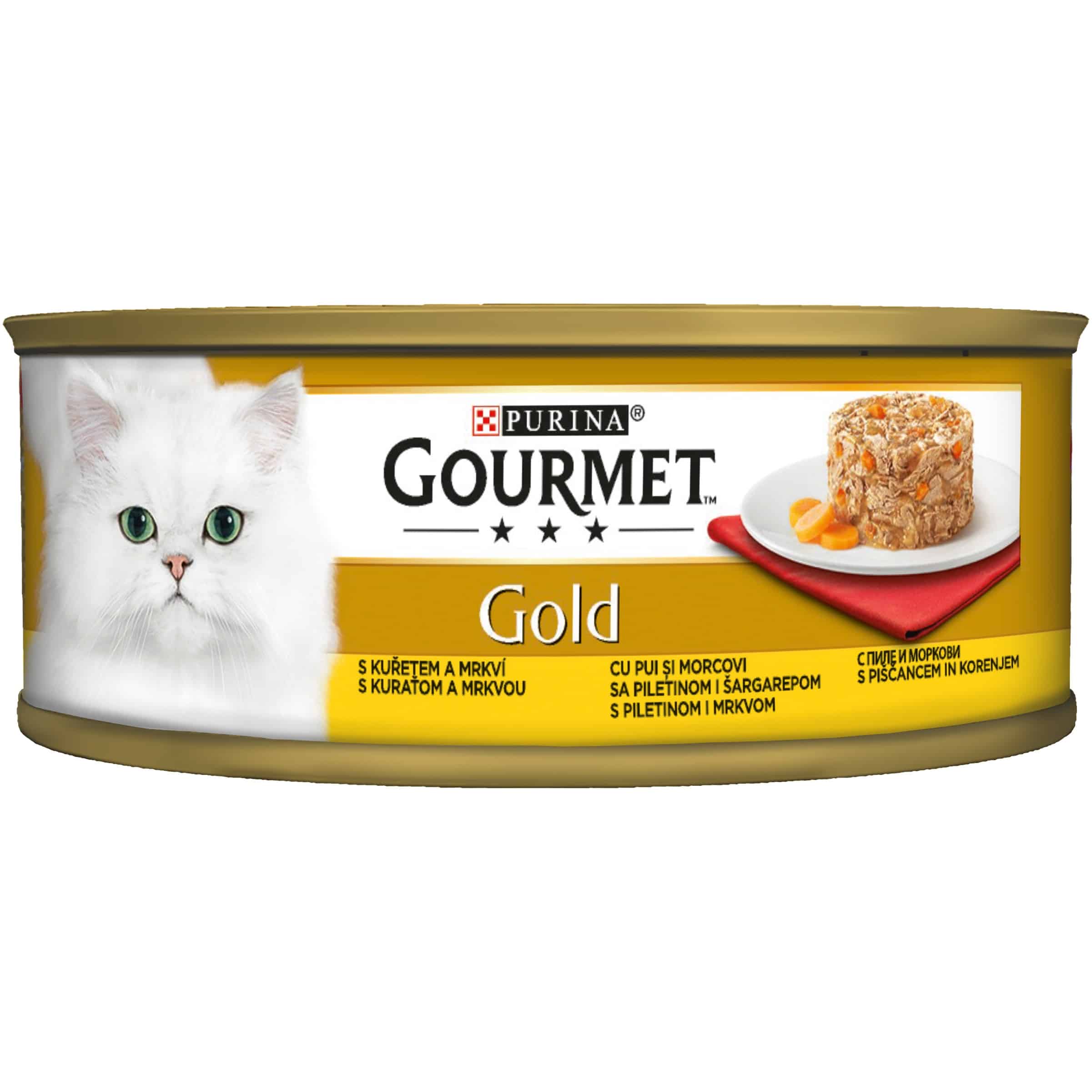 Храна Gourmet Gold Пиле и Морков 85гр