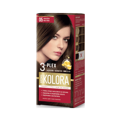 Боя за Коса Aroma Color №05 Златен Кестен