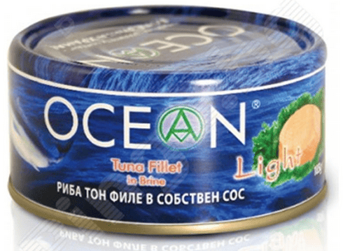 Риба тон Ocean филе в собствен сос 185 гр