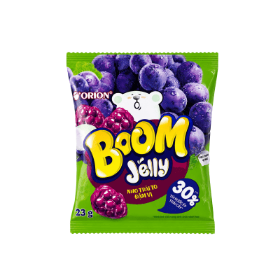Желирани бонбони грозде boom 24гр orion