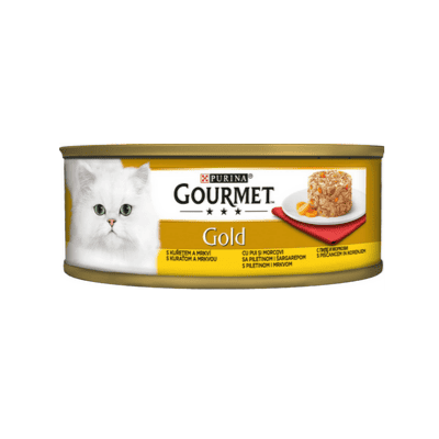 Храна Gourmet Gold Пиле и Морков 85гр
