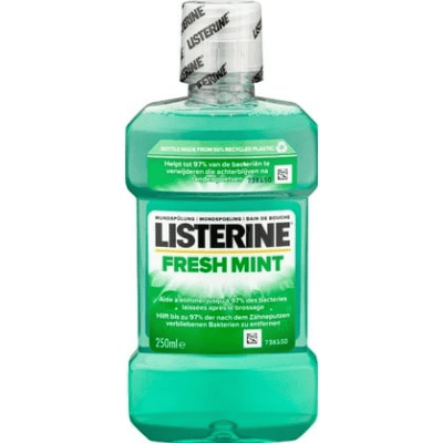 Вода за уста Listerine Fresh Mint 250мл