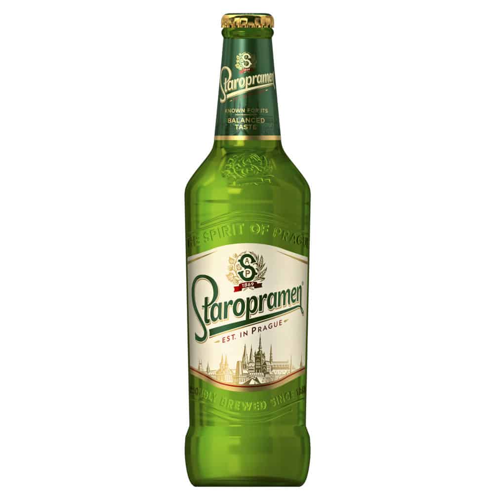 Бира Staropramen 0.5л + бутилка