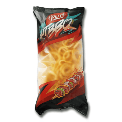 Снакс лучени кръгчета hot bbq 100гр