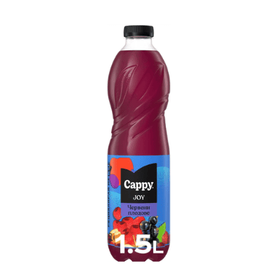 Плодова напитка Cappy Joy ч.плодове 1.5л