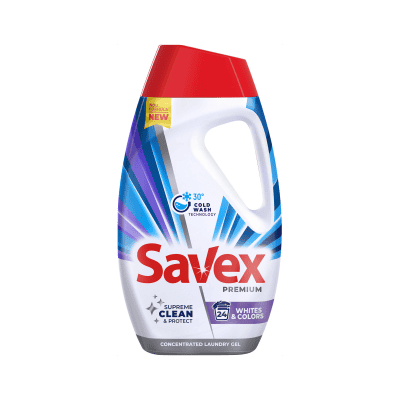 Течен перилен преп.Savex Бяло,колор 960мл