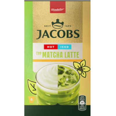 Разтворимо кафе Jacobs матча лате 14.5гр 