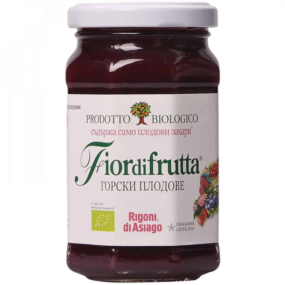 Био конфитюр Fior di Frutta, горски плодове, без захар 250 г