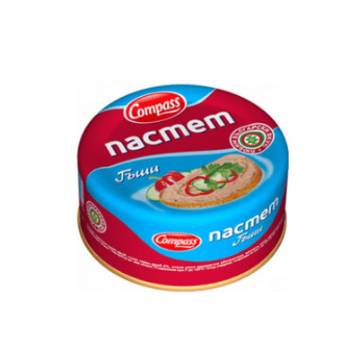 Пастет Компас с гъши дроб 100гр