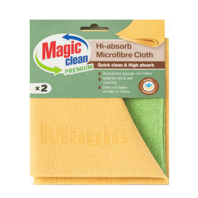 Кърпа микрофиб.Magic попив.без следи 2бр 