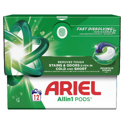 Капсули Ariel 3в1 Планинска пролет 12бр