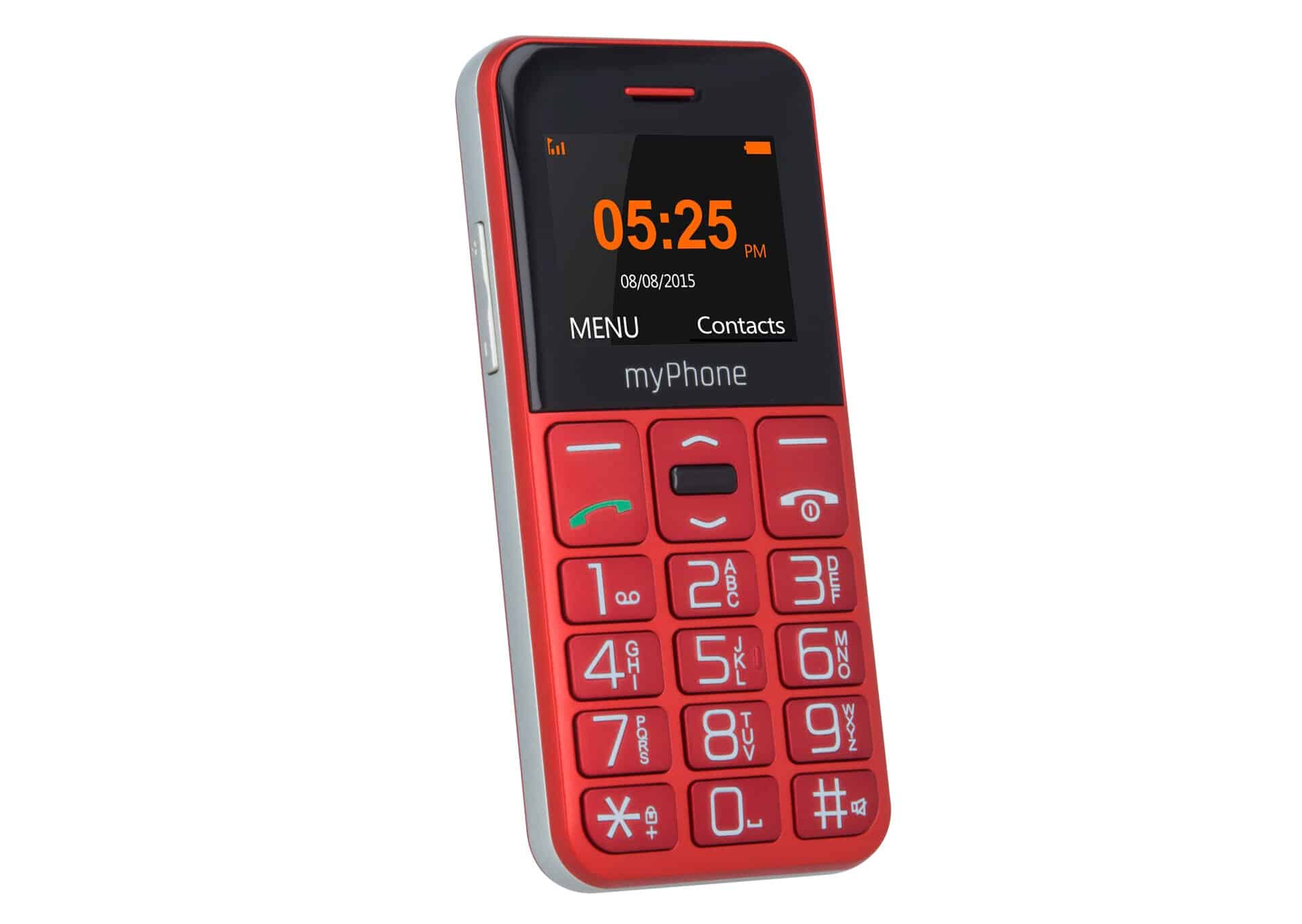 Телефон myPhone Halo Easy червен