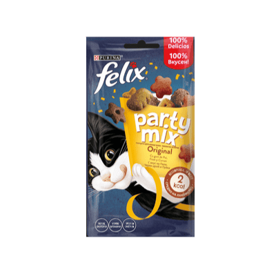 Храна Felix парти микс оригинал 60гр